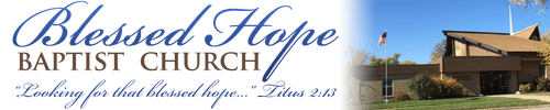 Blessed Hope Baptist Church logo