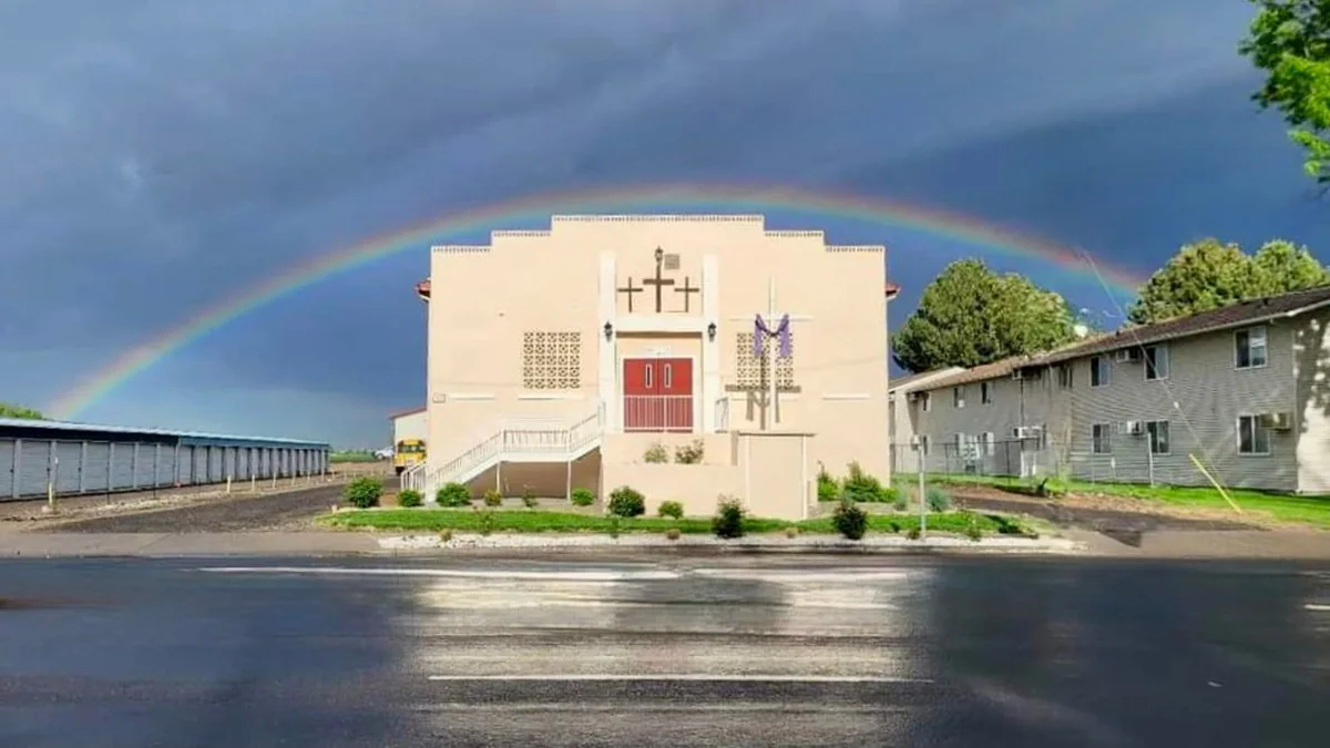 Solid Rock Baptist Church church in Gooding