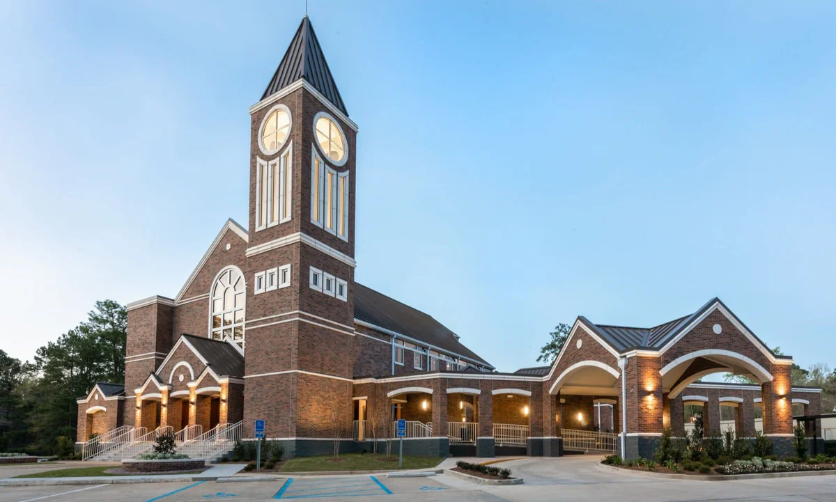 Woodland Presbyterian Church header